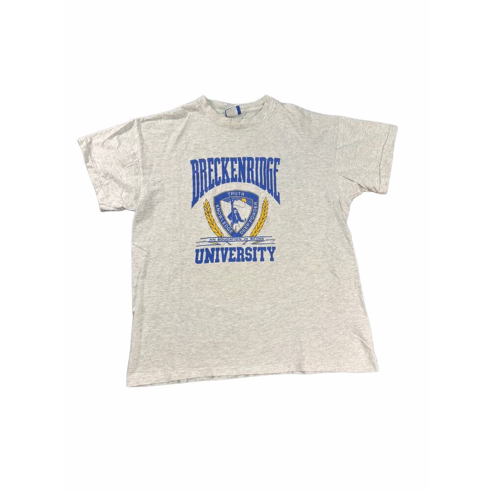 90s single stitch skiing Breckenridge tee shirt